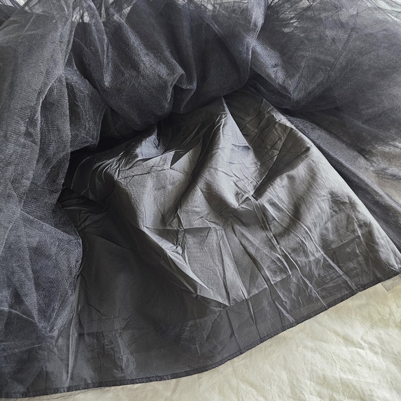 Black tulle tutu skirt - Picture 2 of 3